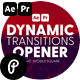 Dynamic Transitions Opener - VideoHive Item for Sale