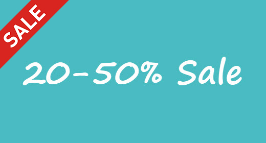 20-50% SALE