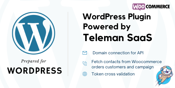 WordPress Plugin For Teleman Telemarketing Application