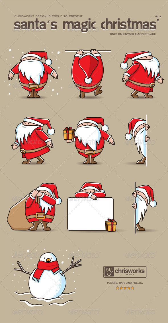 Santa's Magic Christmas - Christmas Seasons/Holidays