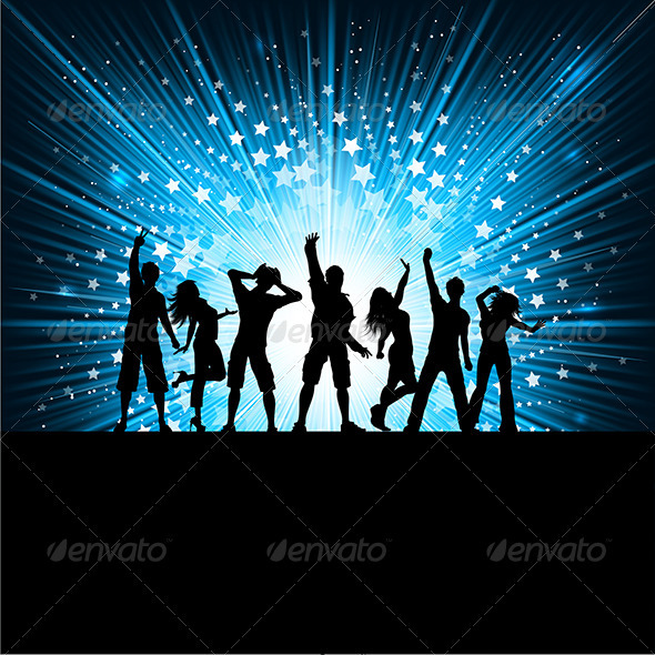 Party People Background - People Characters