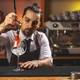 Barman decorating goblet glass - PhotoDune Item for Sale