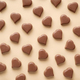 Chocolate hearts candies pattern, vertical flatlay - PhotoDune Item for Sale