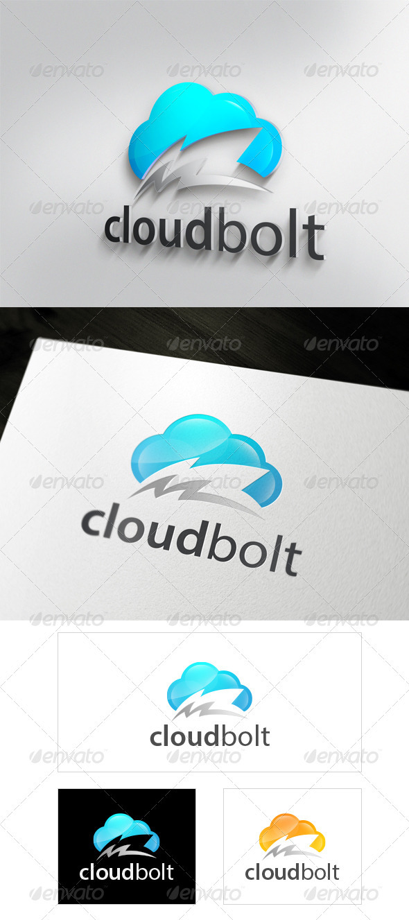 CloudBolt - Symbols Logo Templates