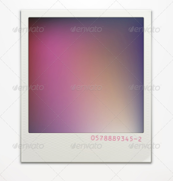 Polaroid Photo Frame - Borders Decorative