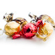 Sweet candy wrapped in foil isolated on white background. - PhotoDune Item for Sale