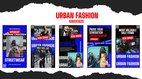 Urban Fashion Streetwear Instagram Story