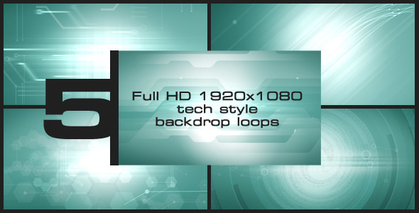 Logo Backdrop Technology ( 5 Pack )