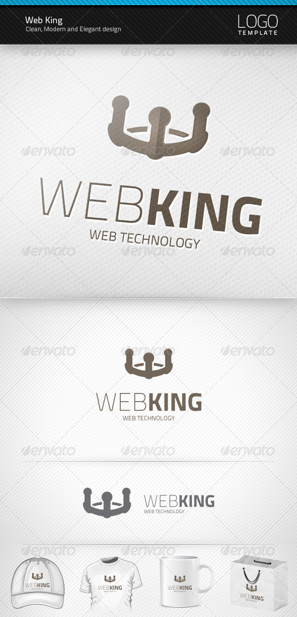 Web King Logo - Symbols Logo Templates