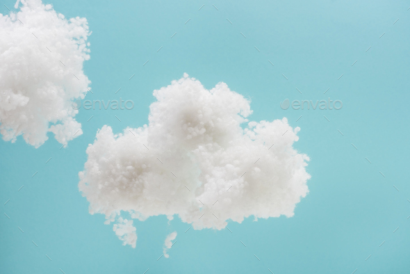 cotton ball clouds photography