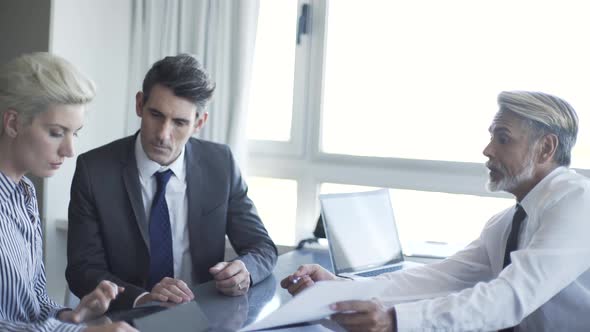 Business people working in office alt