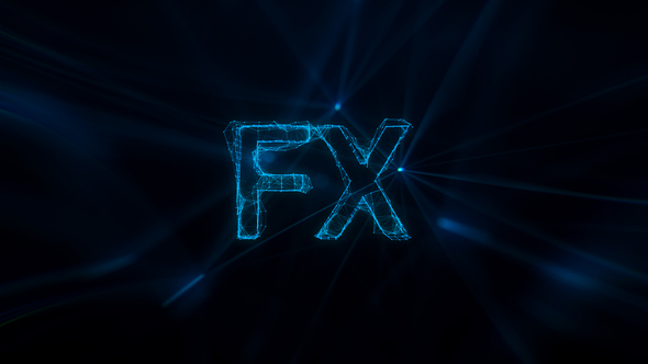 Cyber Technology Logo Reveal / Plexus