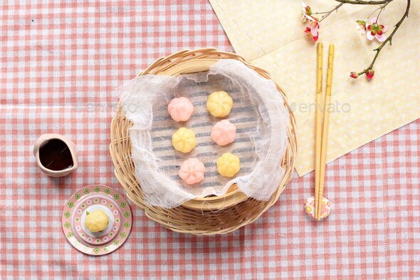 Songpyeon Kkultteok Stock Photo By Ikadapurhangus PhotoDune