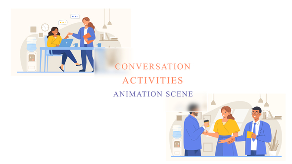 Conversation Animation Scene