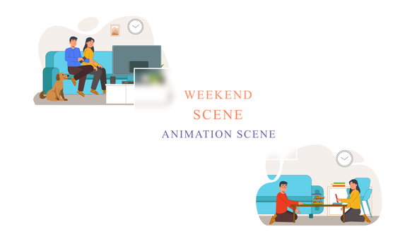 Weekend Animation Scene