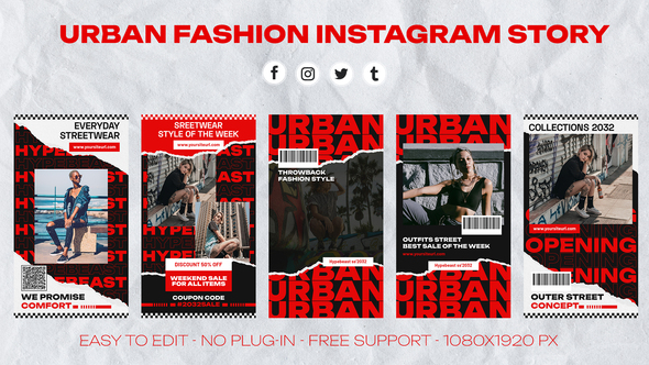 Fashion Instagram Product Promo template preview