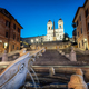 Spanish Steps in blue hour before morning - PhotoDune Item for Sale