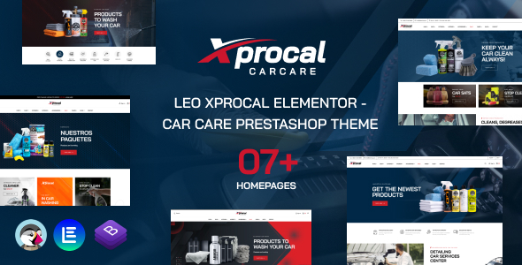 Leo Xprocal Elementor – Car Care Prestashop Theme