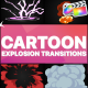 Cartoon Explosions Transitions | FCPX - VideoHive Item for Sale