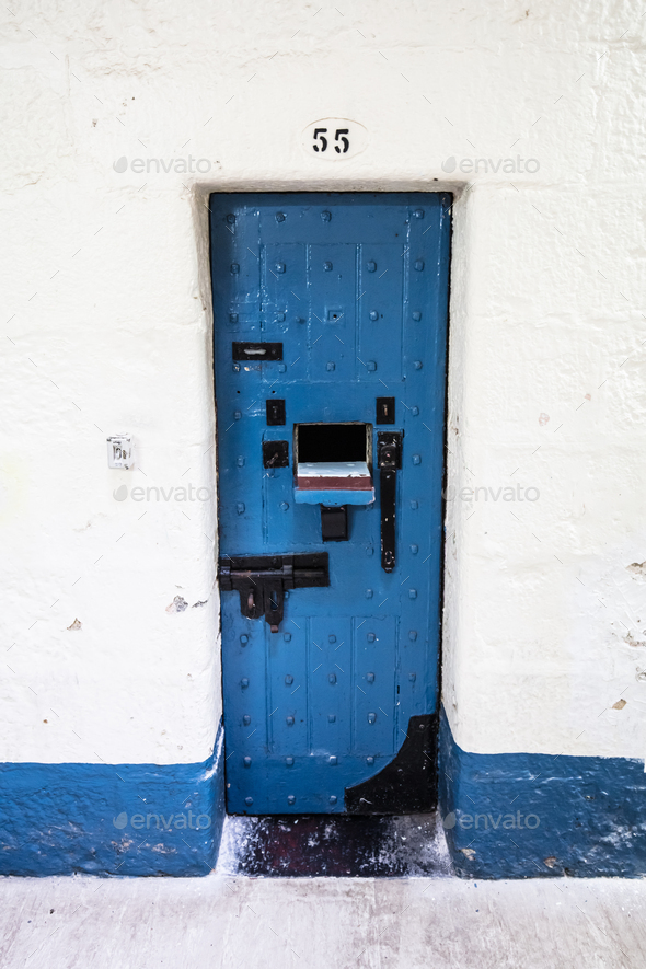 Beechworth Gaol in Victoria Australia - Stock Photo - Images