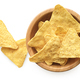 Corn chips in wooden bowl - PhotoDune Item for Sale