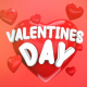 Valentine&#39;s Day Wishes and Logo Reveal - VideoHive Item for Sale