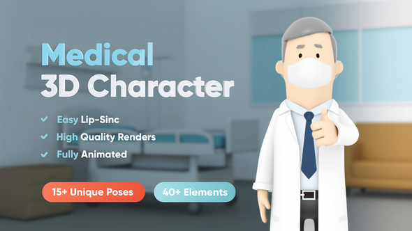 Medical 3D Doctor Animation