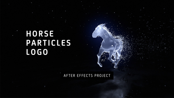 Horse Particles Logo