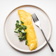 French omelette with salad. - PhotoDune Item for Sale
