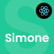 Simone - Personal Portfolio React Template