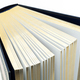 Thick book with gilded pages on white background - PhotoDune Item for Sale