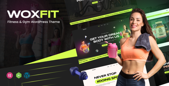 WoxFit  Fitness & Gym WordPress Theme