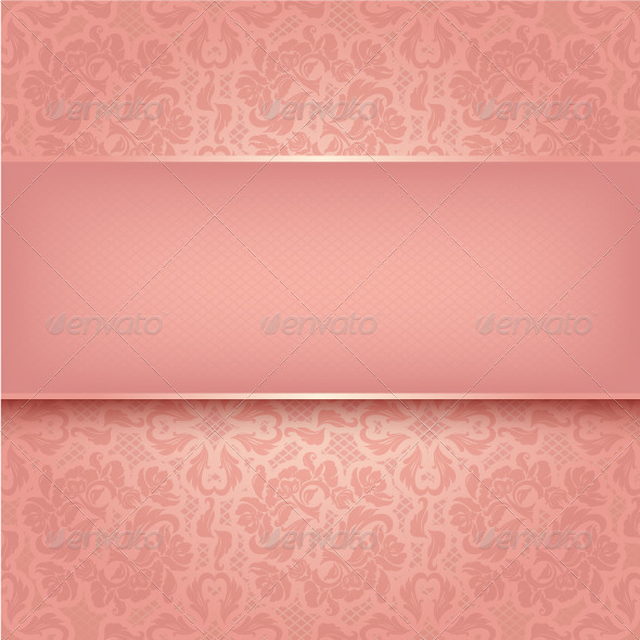 Decorative Pink Ornament - Backgrounds Decorative