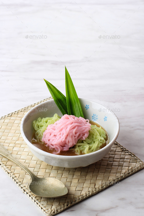 Putu Mayang Or Petulo, Indonesian Traditional Javanese Snack Made Of ...