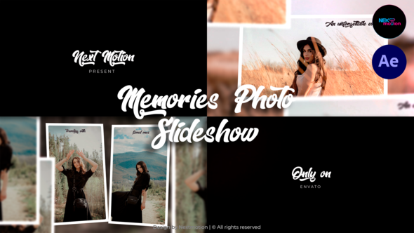 Memories Photo Slideshow | Photo Gallery Video Displays template preview