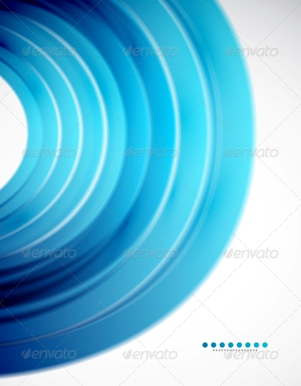 Abstract Circles - Vector Background - Backgrounds Decorative