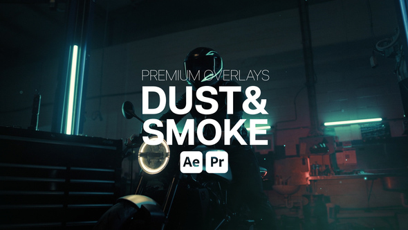 Premium Overlays Dust & Smoke Elements template preview