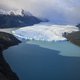 The Perito Moreno Glacier, aerial view of the glacier terminus and the waters of the ocean. - PhotoDune Item for Sale