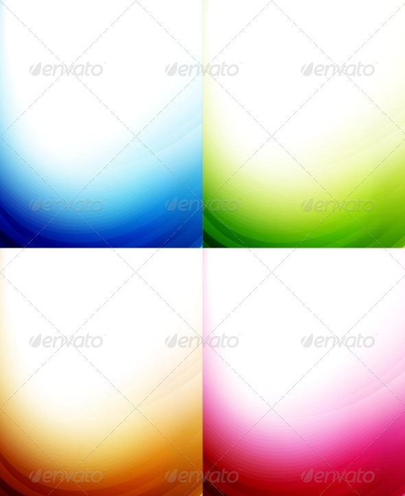 Wave Color Backgrounds - Backgrounds Decorative