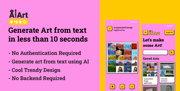AIArt - Generate art from text