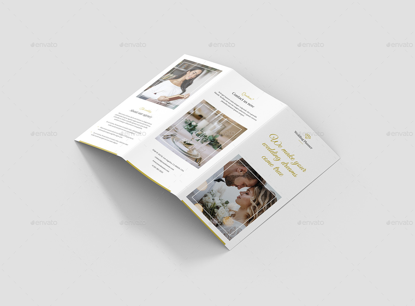 Wedding Offer Brochure Tri-Fold Template, Print Templates | GraphicRiver