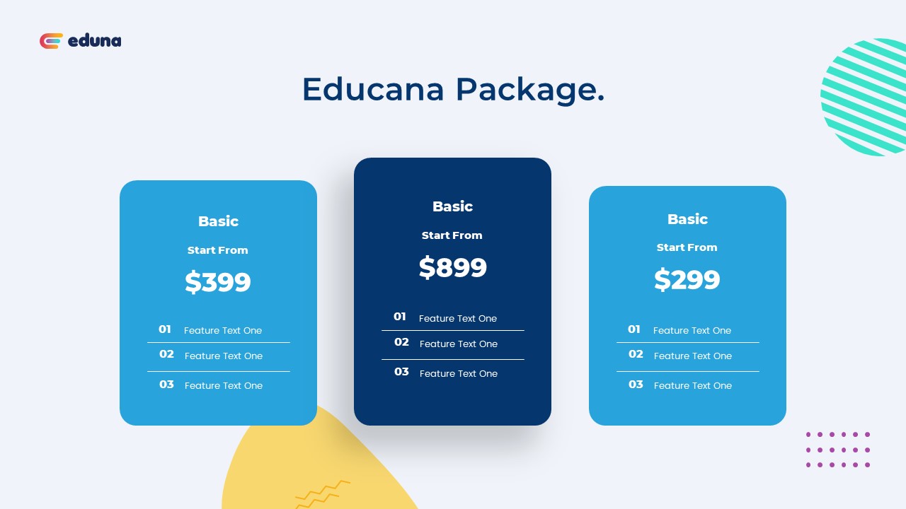 Eduna - Education Presentation PowerPoint Template, Presentation Templates