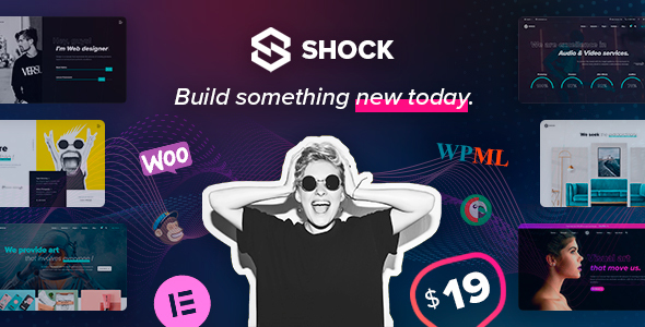 Shock – Creative Multipurpose WordPress Theme