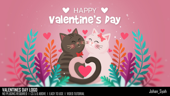 Valentine's Day Logo - After Effects Templates | Motion Array