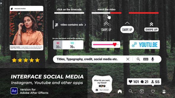 Interface Social Media Banners