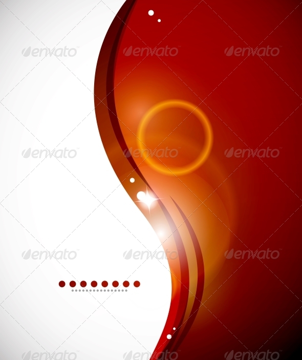 Detailed Orange Abstract Background - Backgrounds Decorative