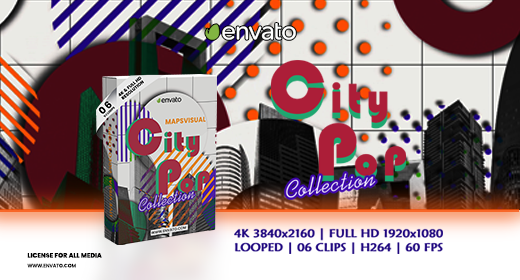 City Pop Collection VJ Loop