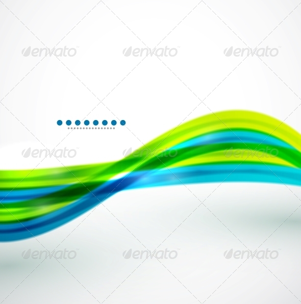 Flowing Lines Vector Background - Backgrounds Decorative