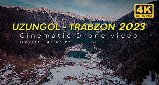 Uzungol  Trabzon 4K aerial view  videos