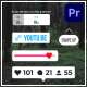Interface Social Media Banners | Premiere Pro - VideoHive Item for Sale